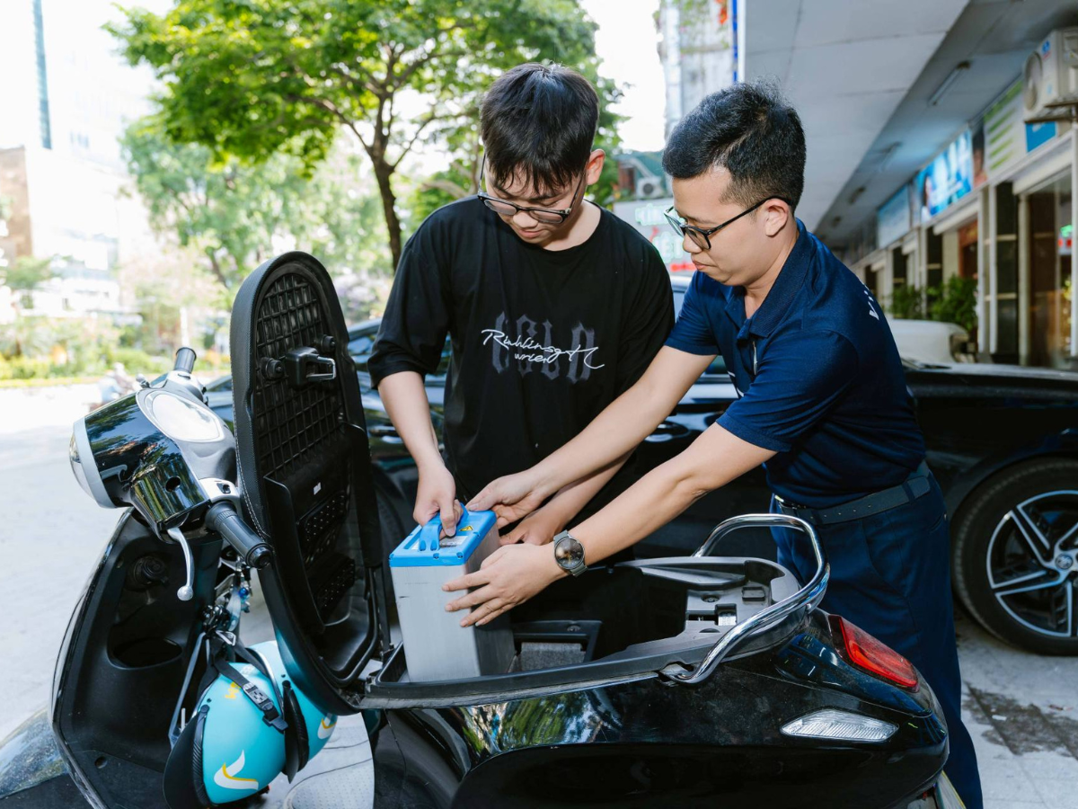 VinFast Battery Swapping
