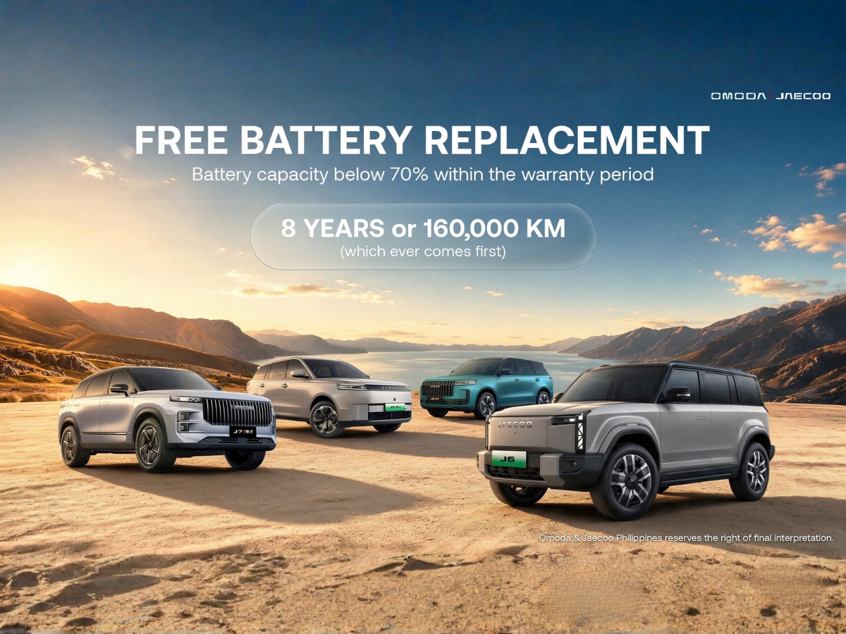 Omoda & Jaecoo Free EV Battery Replacement