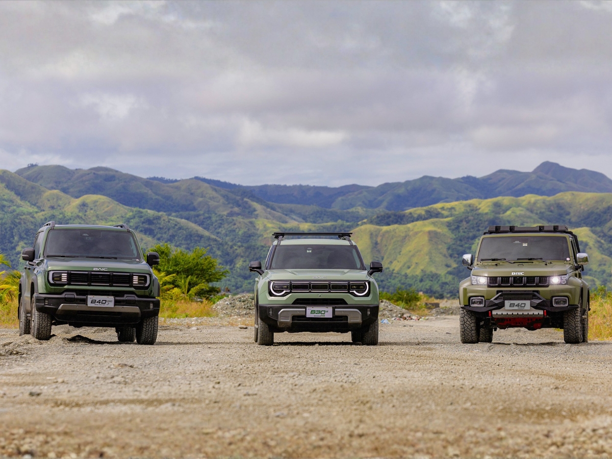BAIC vehicles