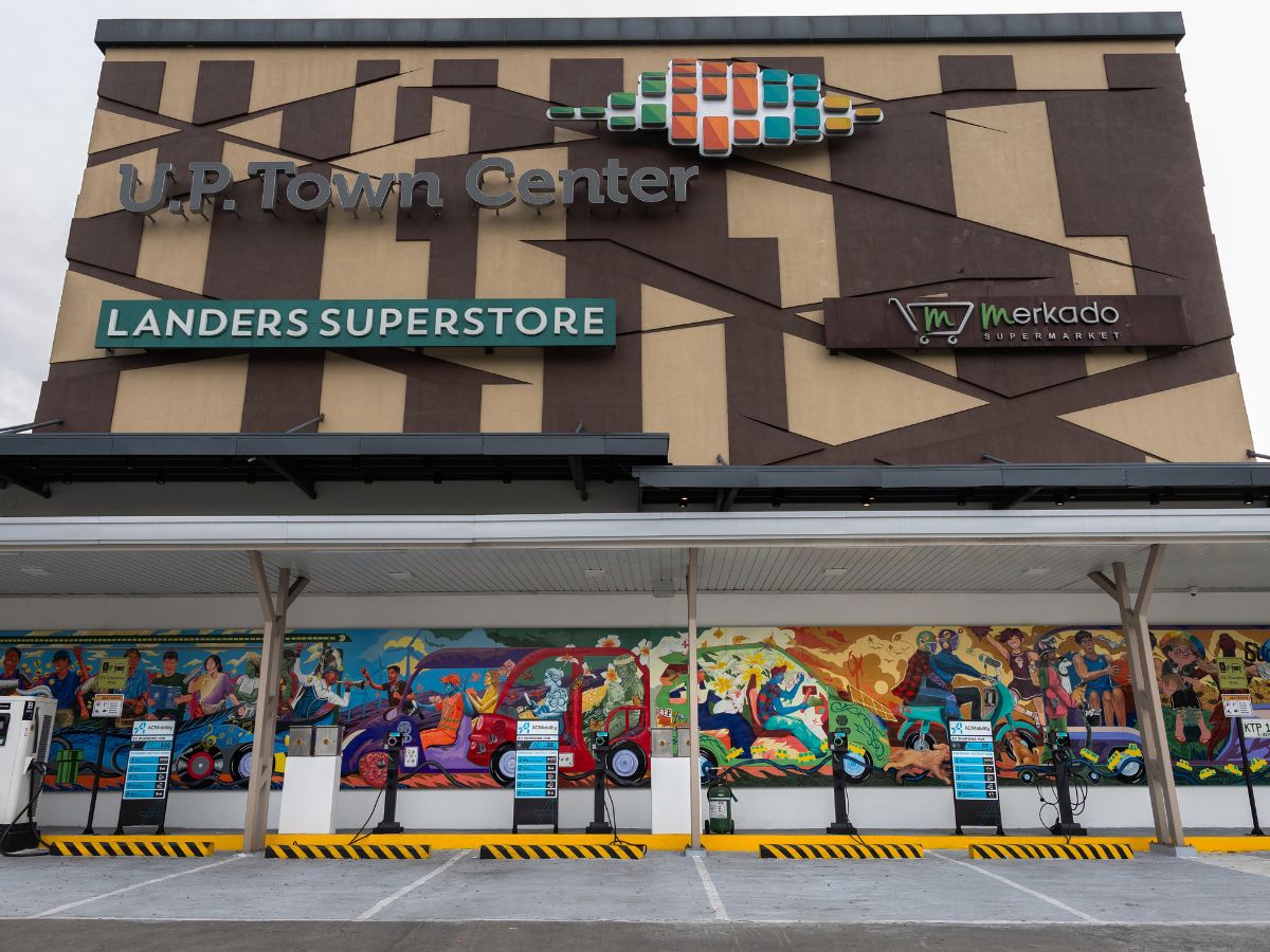 ACMobility EV charging station at U.P. Town Center