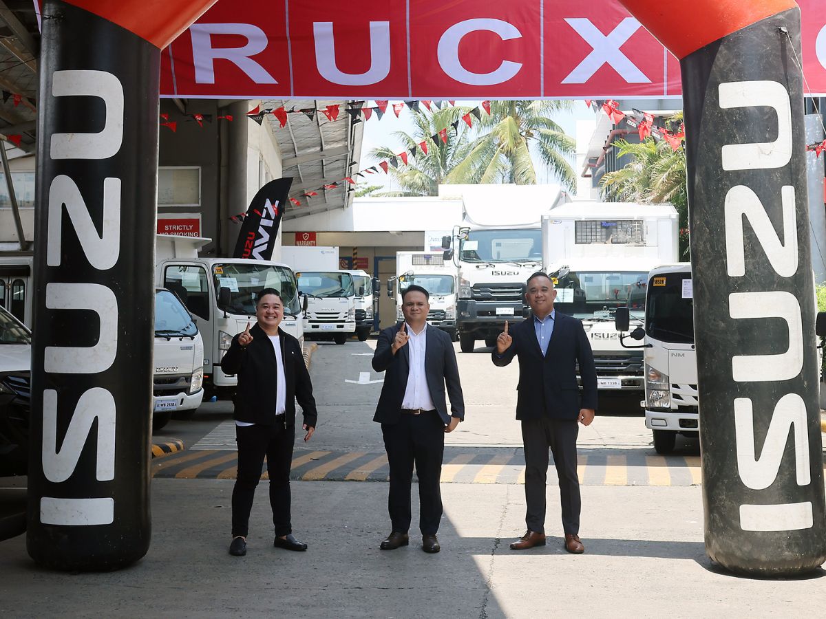 From left: NMADI Sales Manager Chersam Val Tan, NMADI General Manager Nyle Balasabas, IPC Division Head for Sales Robert Carlos