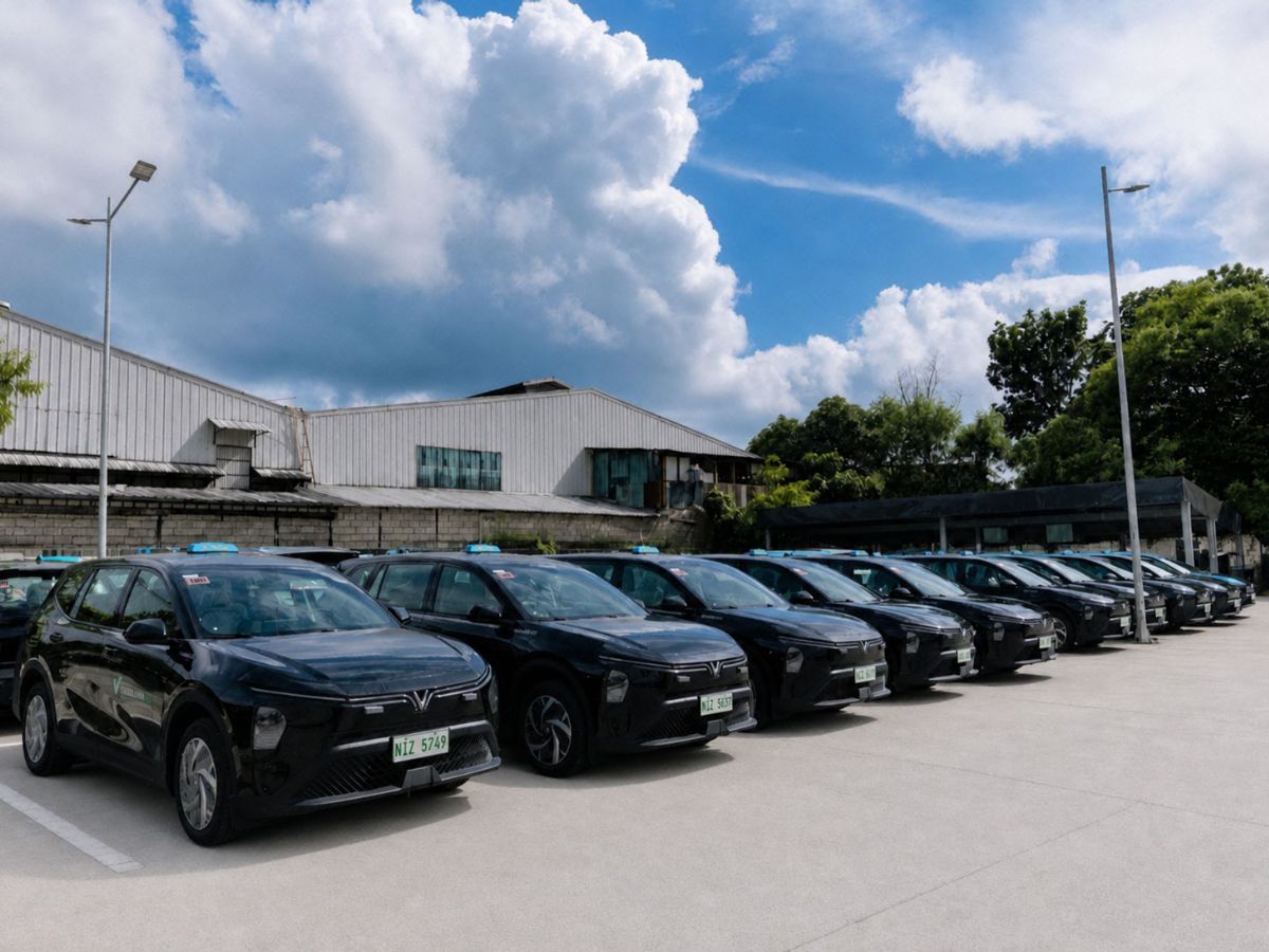 Premium electrified taxi fleet